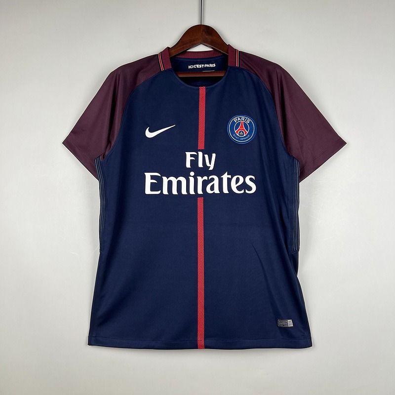 Retro PSG Paris Saint - Germain 2017 - 2018 home - WCFOOTBALLSUIT Image principale du produit
