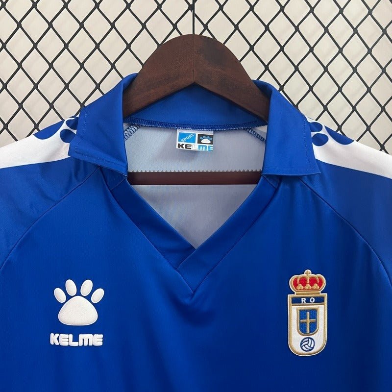 Retro Real Oviedo 1990 - 1991 home - WCFOOTBALLSUIT
