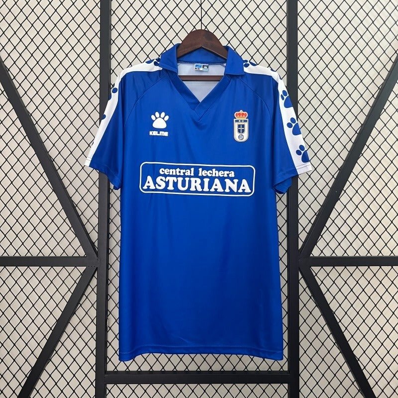 Retro Real Oviedo 1990 - 1991 home - WCFOOTBALLSUIT Image principale du produit