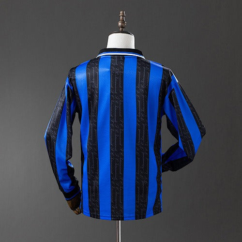 Retro Inter Milano 1997-1998 home Long Sleeve Secondary image