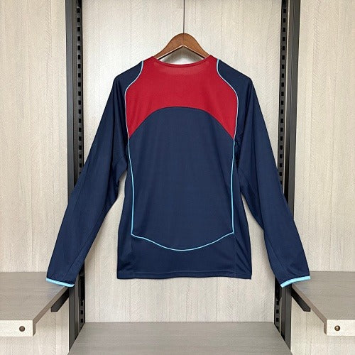 Maillot rétro Atlético Madrid 2004-2005 extérieur Manches Longues Image secondaire du produit