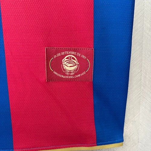 Maillot rétro du FC Barcelone domicile 2007-2008