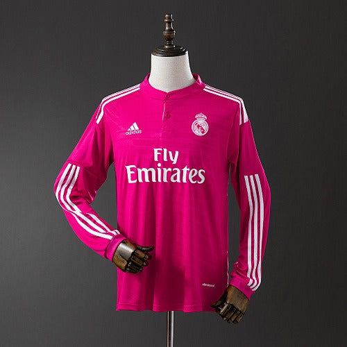 Maillot rétro Real Madrid extérieur manches longues 2014-2015 Image principale du produit